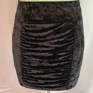 CANDIE’S Black Mini Skirt